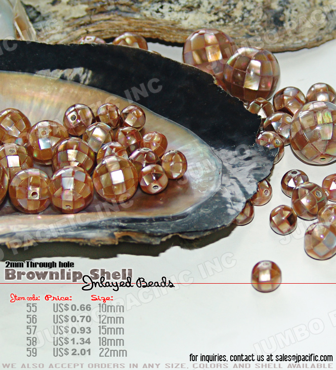  Inlaid Beads