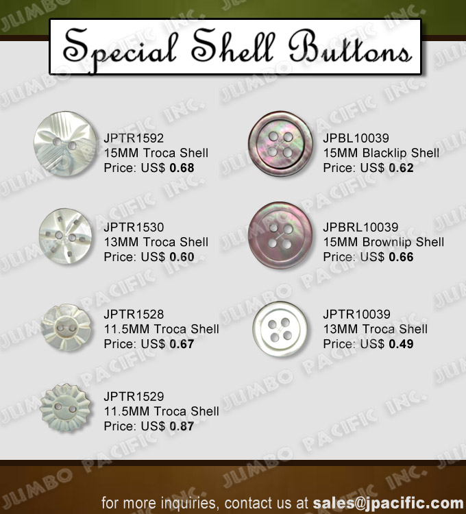 special shell buttons page 1
