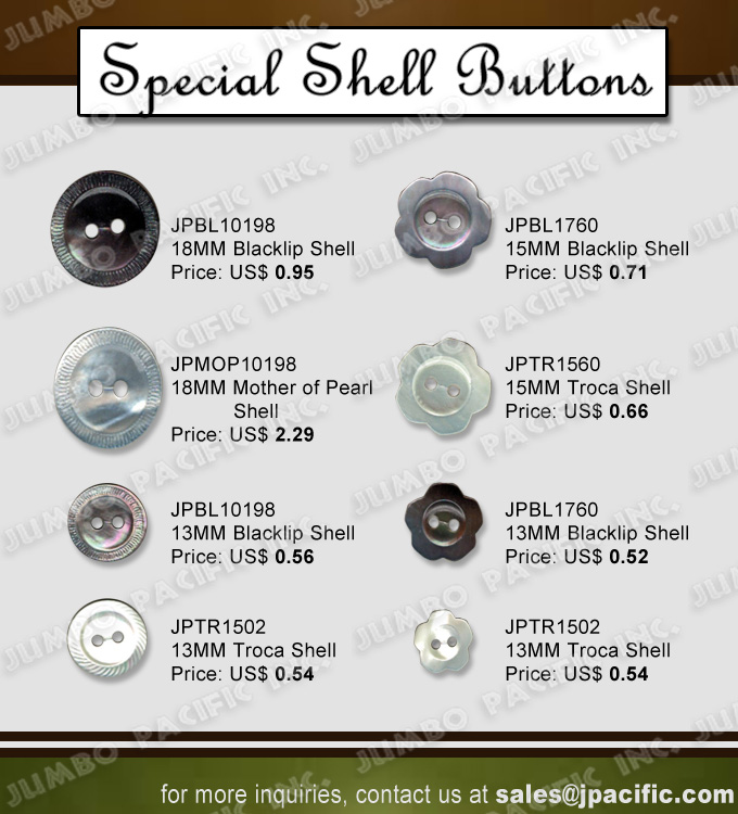 special shell buttons page 2