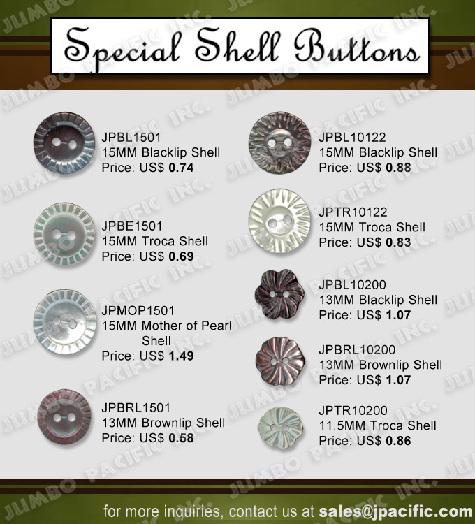 special shell buttons page 3